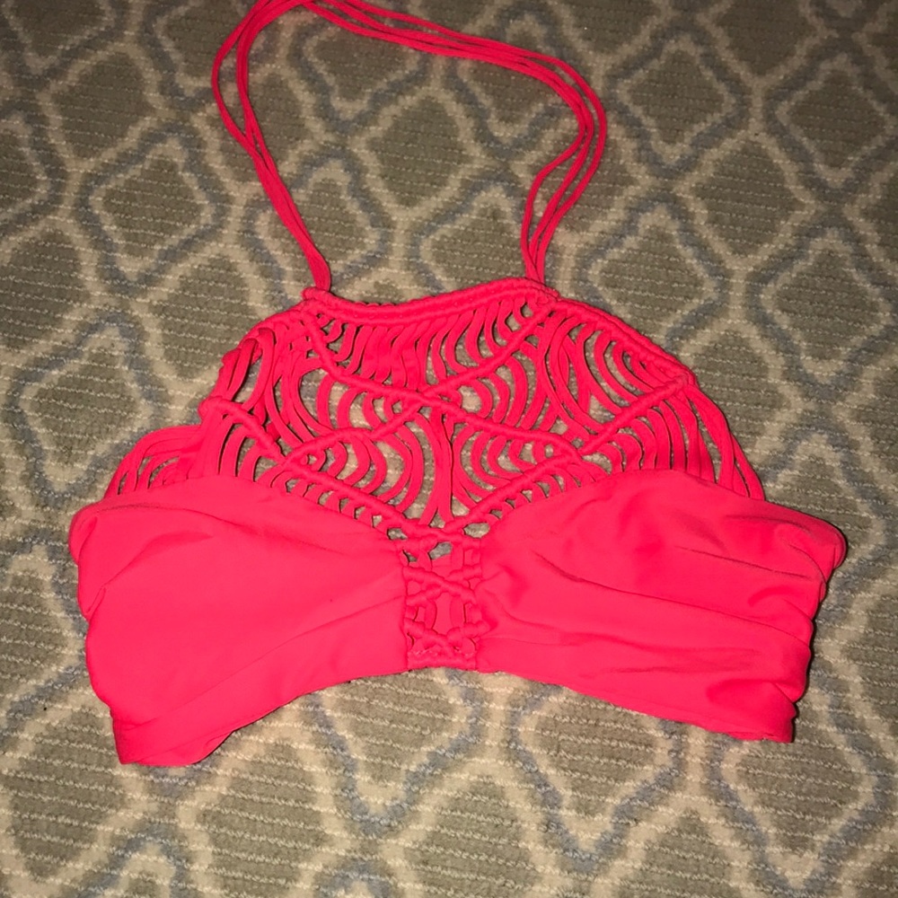 MIKOH Bathing Suit Halter Top